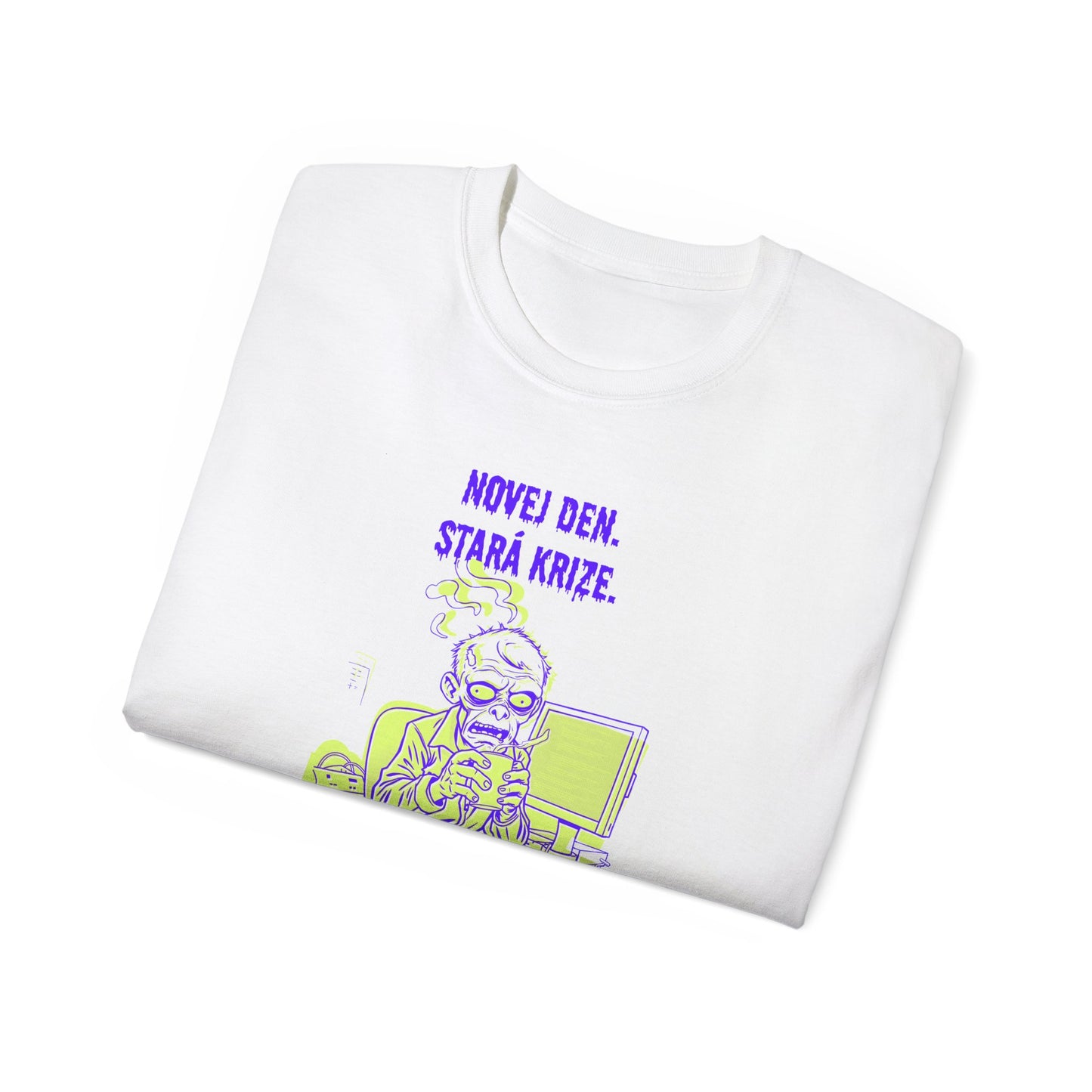 Tričko pro ajťáka - Kód a Existenční Krize