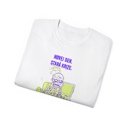 Tričko pro ajťáka - Kód a Existenční Krize