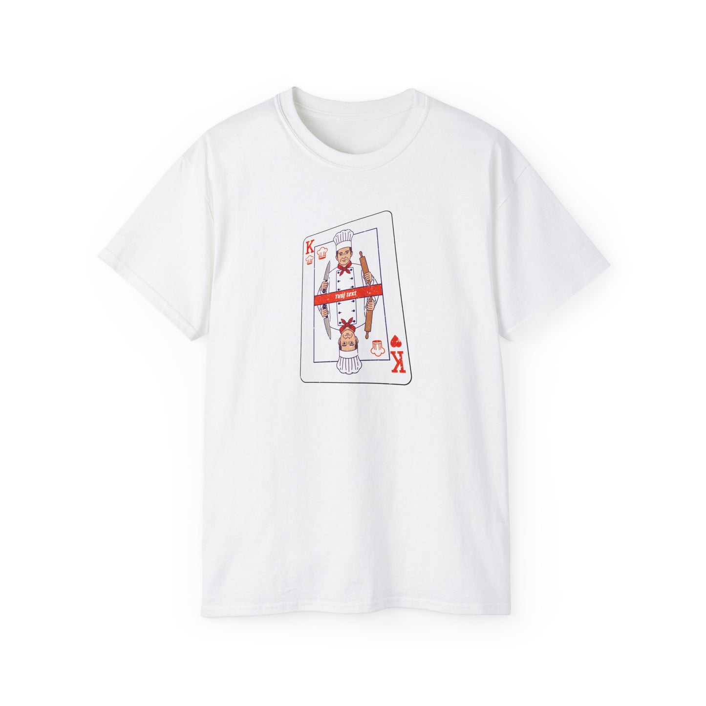 Tričko pro kuchaře - Královské Eso: Kuchař v Pokeru