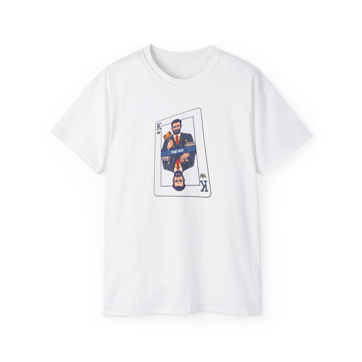 Tričko pro ředitele - Králem kanceláře: Pokerové tričko