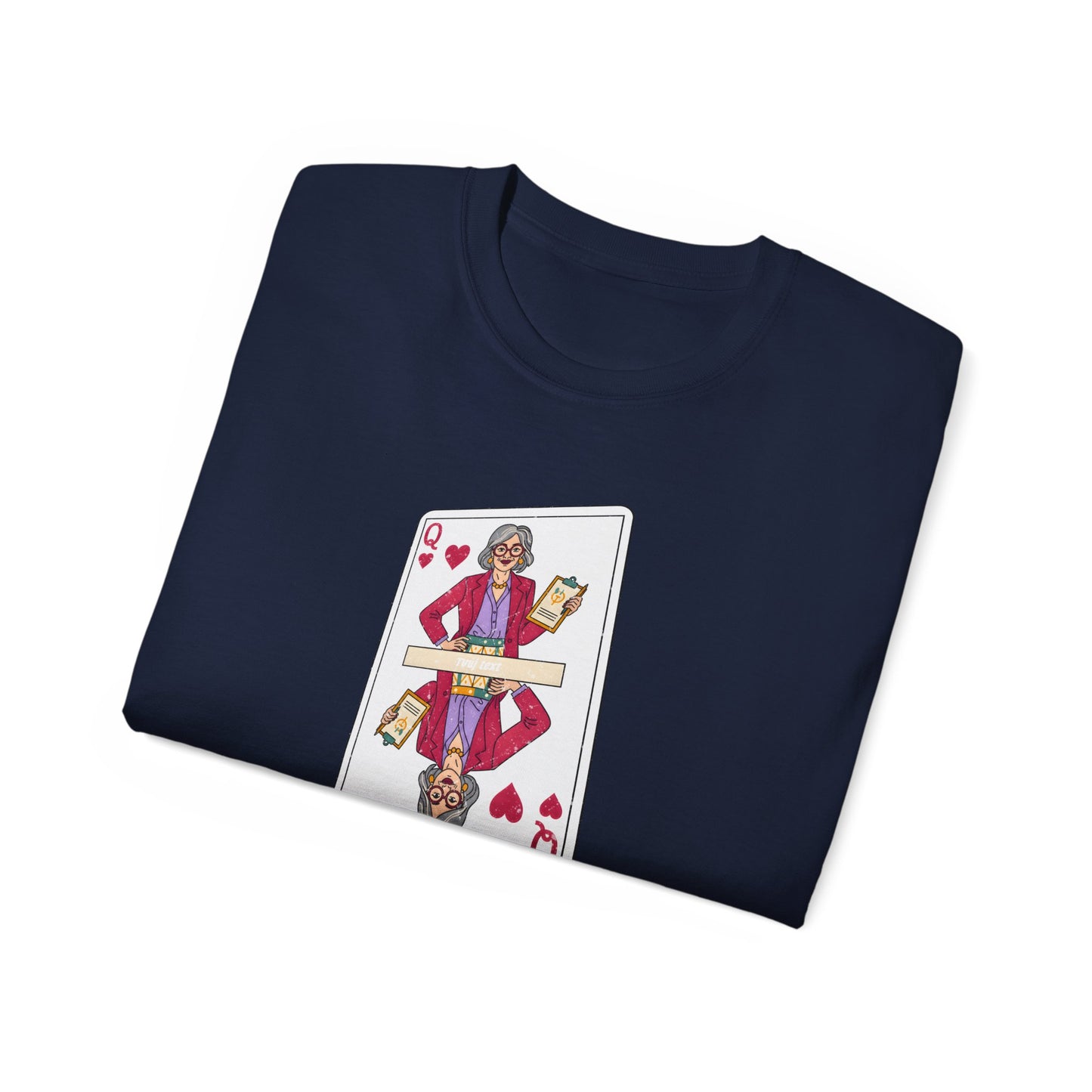 Tričko pro sociální pracovnici - Poker Queen: Sociální Pracovnice Edition