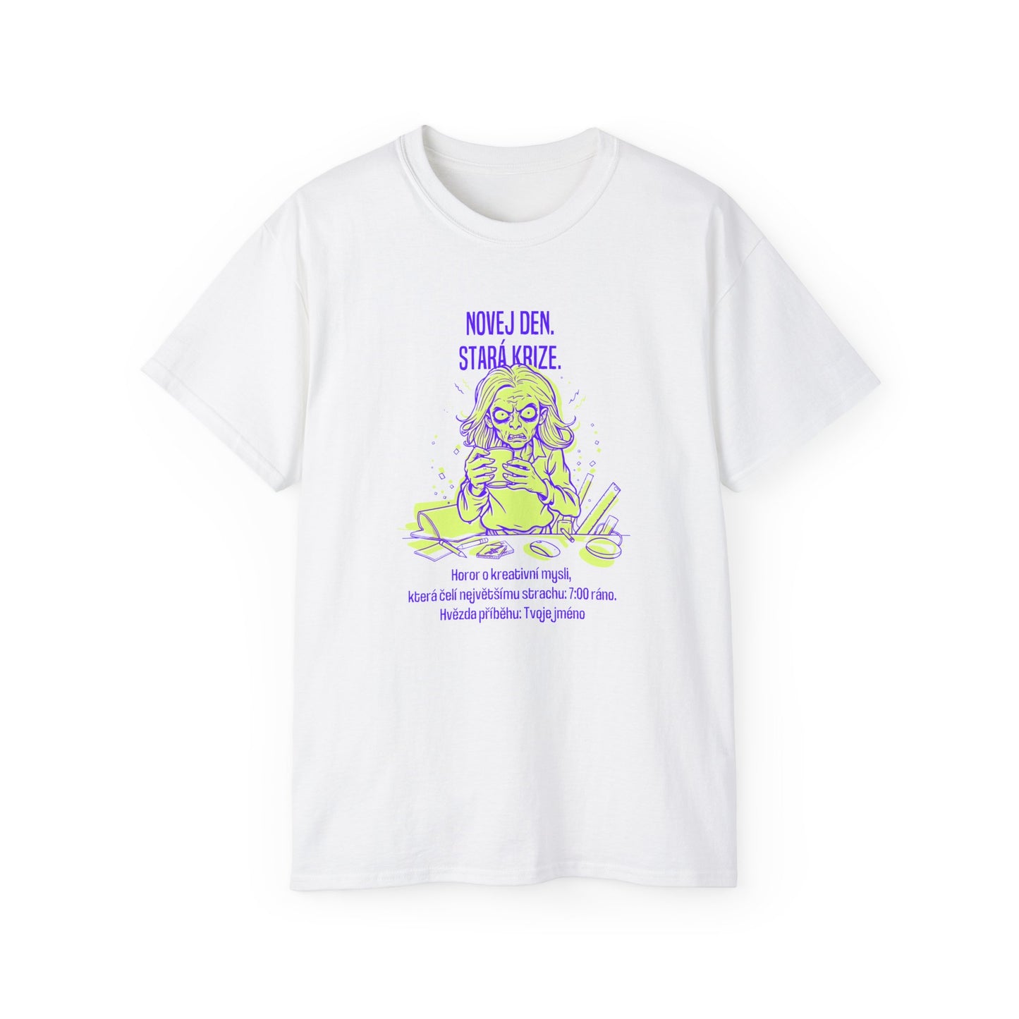 Tričko pro designérku - Úsvit Kreativního Hororu