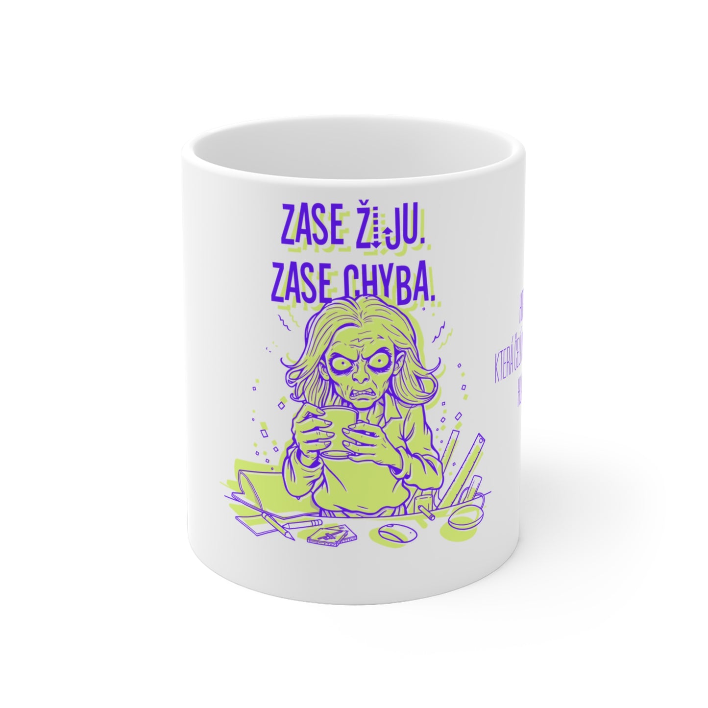 Hrnek pro designérku - Designérčino kreativní probuzení