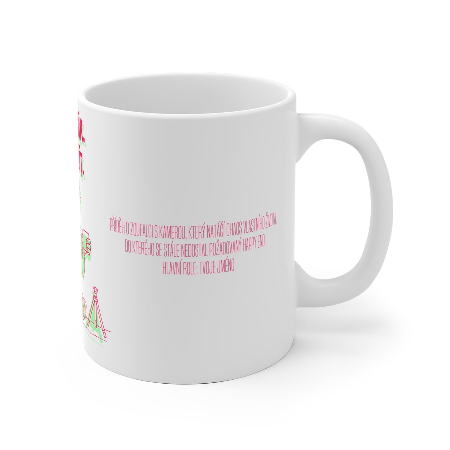 Hrnek pro kameramana - Bezvýchodné ráno kameramana