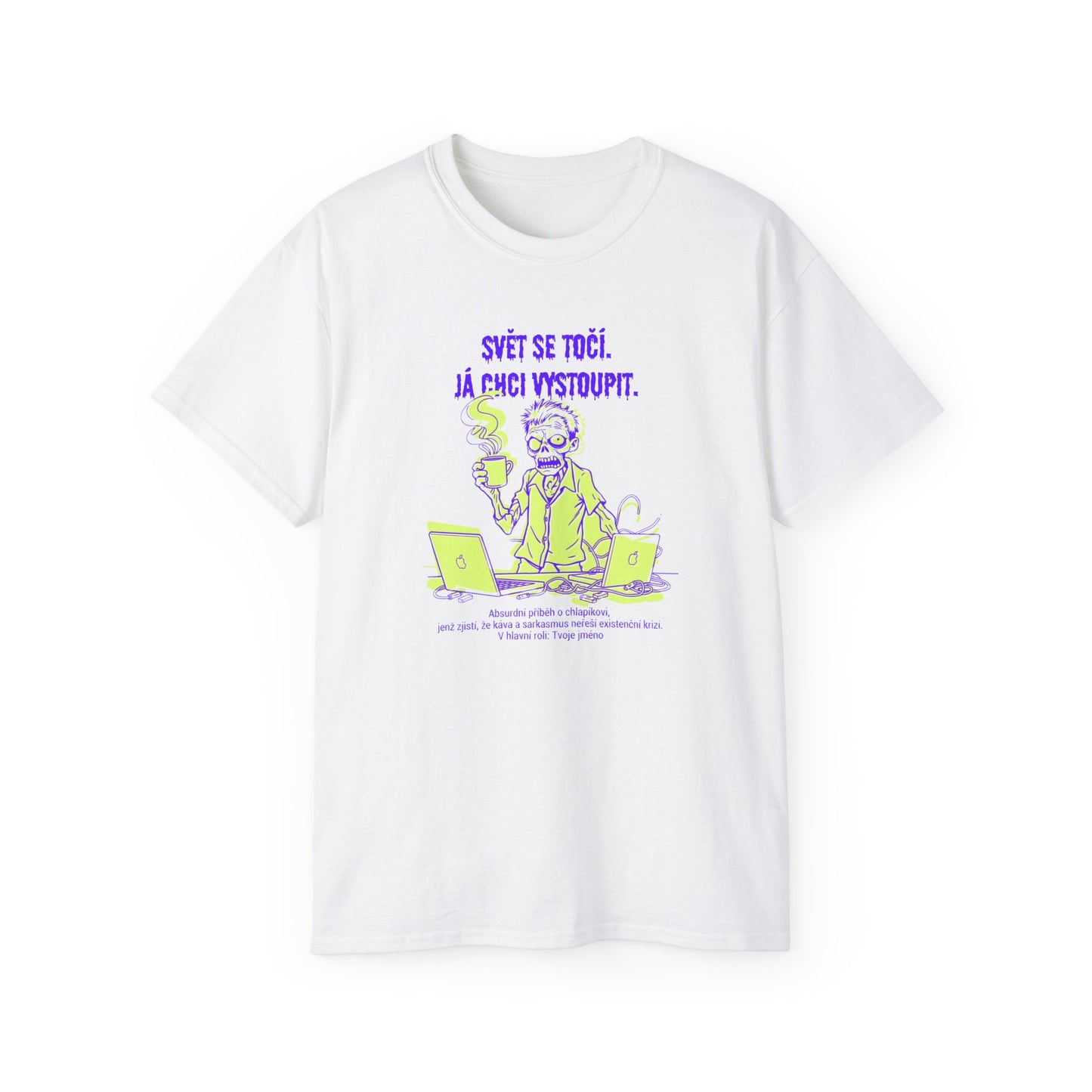 Tričko pro IT specialistu - Ranní Peklo IT Specialisty