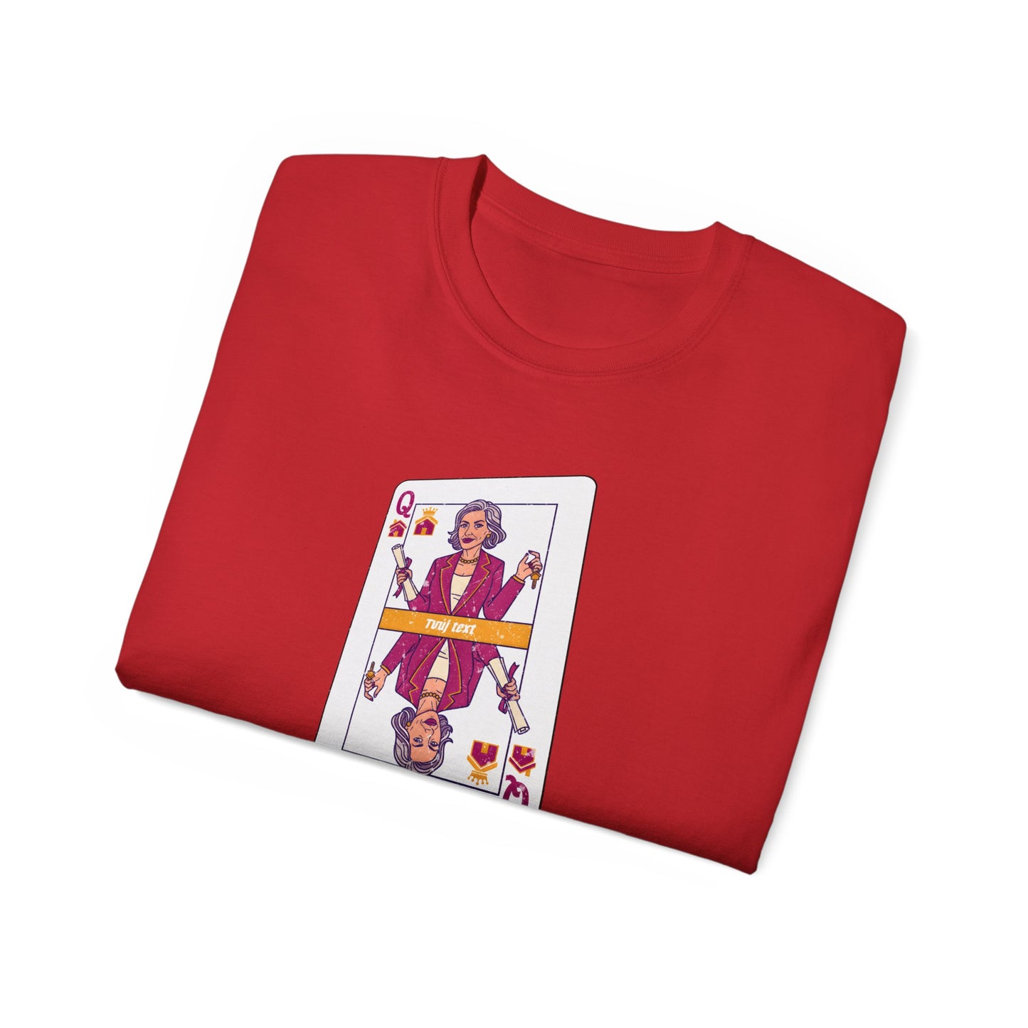 Tričko pro realitní makléřku - Realitní Královna: Hraj to na Q!