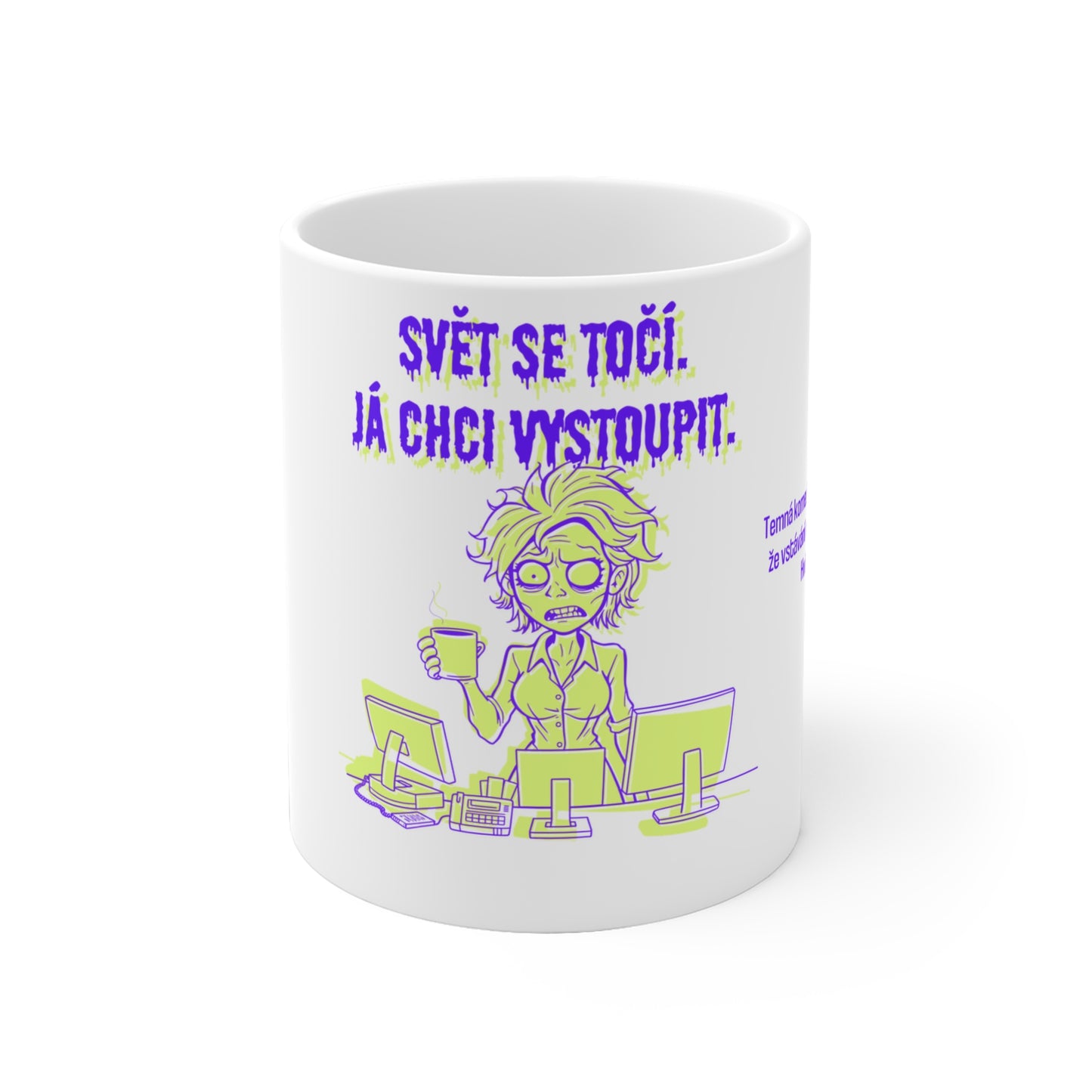 Hrnek pro recepční - Recepční na hraně