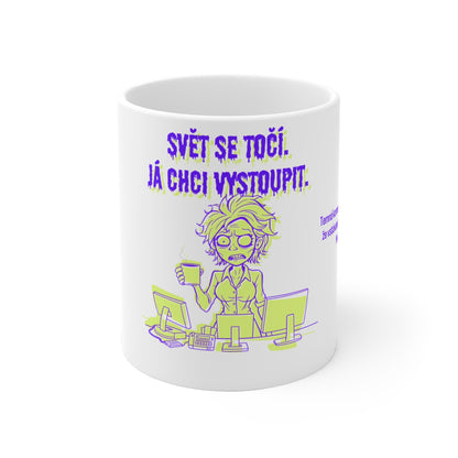 Hrnek pro recepční - Recepční na hraně