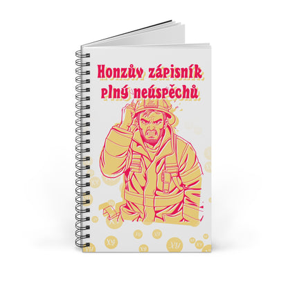 Zápisník pro hasiče - Zápisník přešlapů pro hasiče