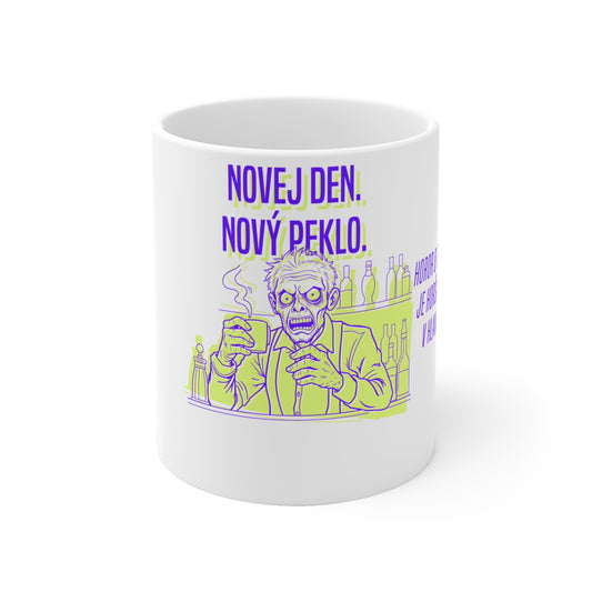 Hrnek pro barmana - Barmanovo děsivé vstávání