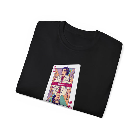 Tričko pro zubařku - Pokerová královna v ordinaci – Esenciální zubařská móda