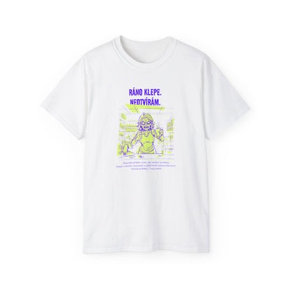 Tričko pro vedoucího prodejny - Sarkastické ranní dilema