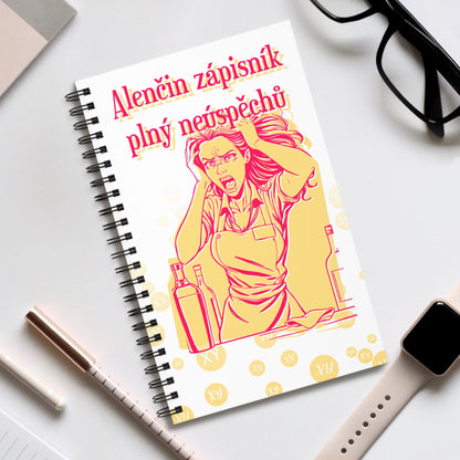 Zápisník pro barmanku - Zápisník neúspěchů pro barmanku