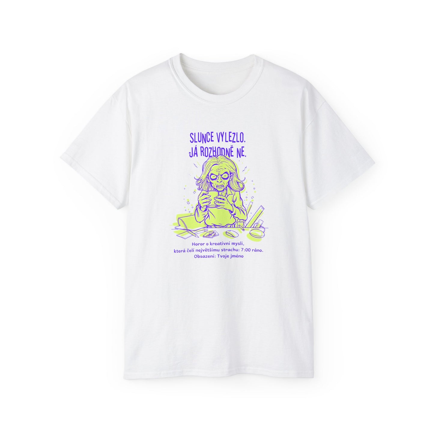 Tričko pro designérku - Ranní Kreativní Kocovina