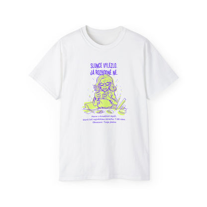 Tričko pro designérku - Ranní Kreativní Kocovina