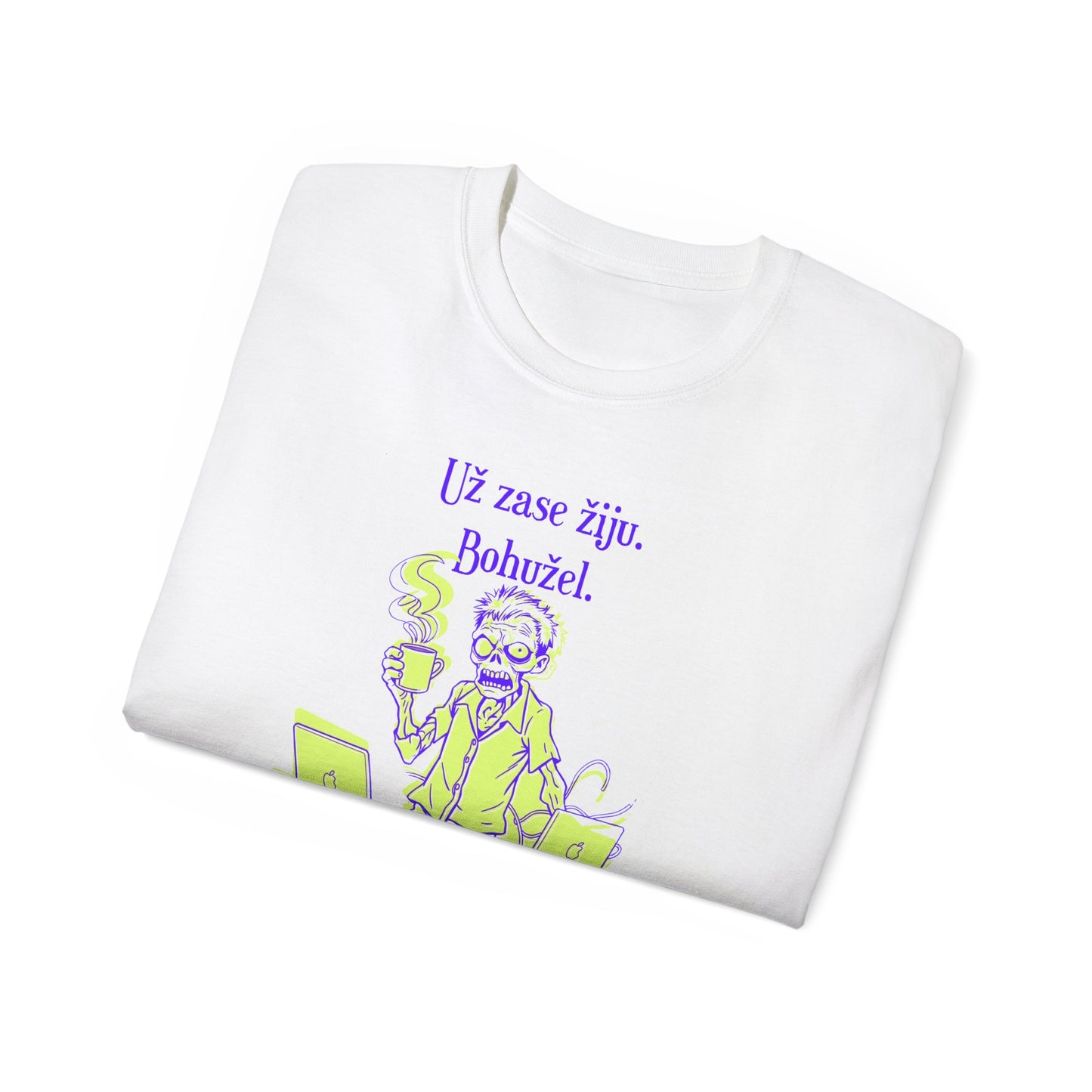 Tričko pro IT specialistu - Ranní Drama IT Experta