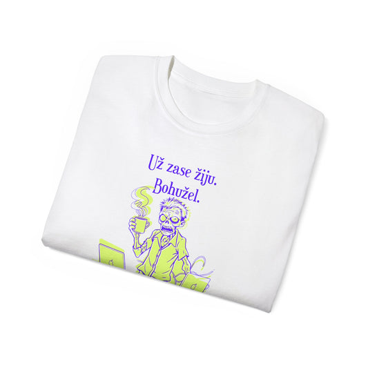 Tričko pro IT specialistu - Ranní Drama IT Experta