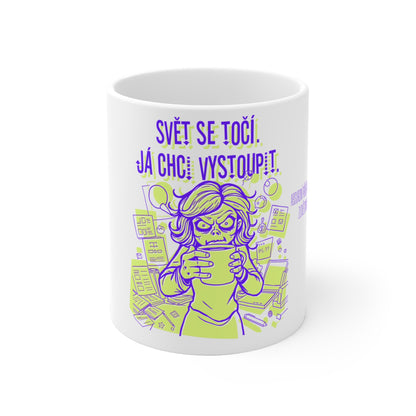 Hrneček pro UX designérku - Designérčina noční můra