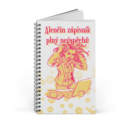Zápisník pro marketingovou specialistku - Záznamník fiasek marketingové specialistky