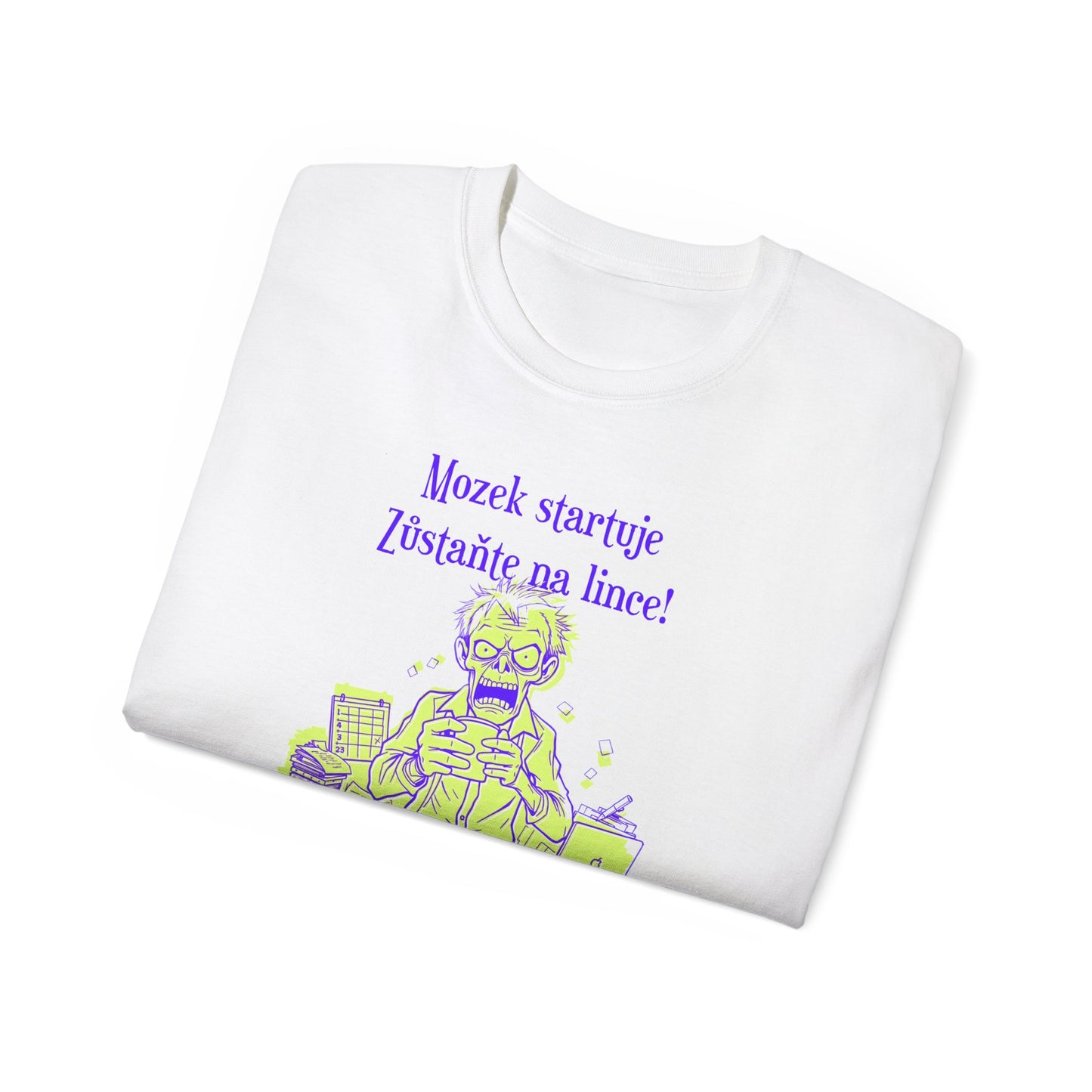 Tričko pro projektového manažera - Ranní Peklo PowerPointů