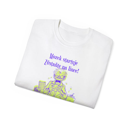 Tričko pro projektového manažera - Ranní Peklo PowerPointů