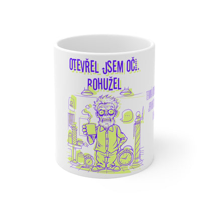 Hrnek pro barbery - Barberovo rozcuchané procitnutí