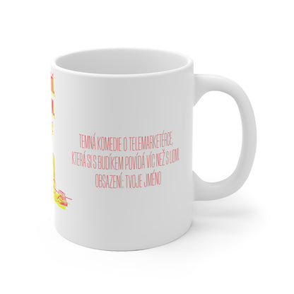 Hrneček pro telemarketérku - Telemarketérčino depresivní odpoledne