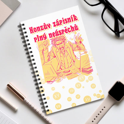 Poznámkový blok pro marketingového specialistu - Zápisník neúspěchů pro marketingového specialistu
