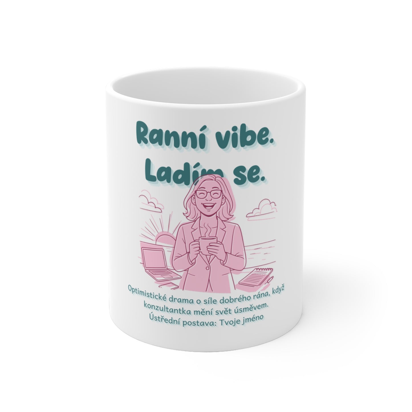 Hrneček pro konzultantku - Vibe Ráno: Příběh Konzultantky