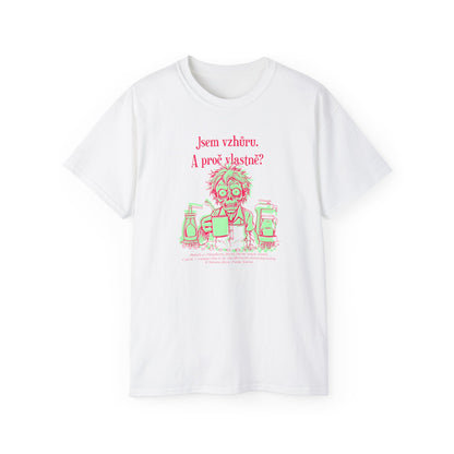 Tričko pro baristu - Ranní Kocovina Espresso Hrdina