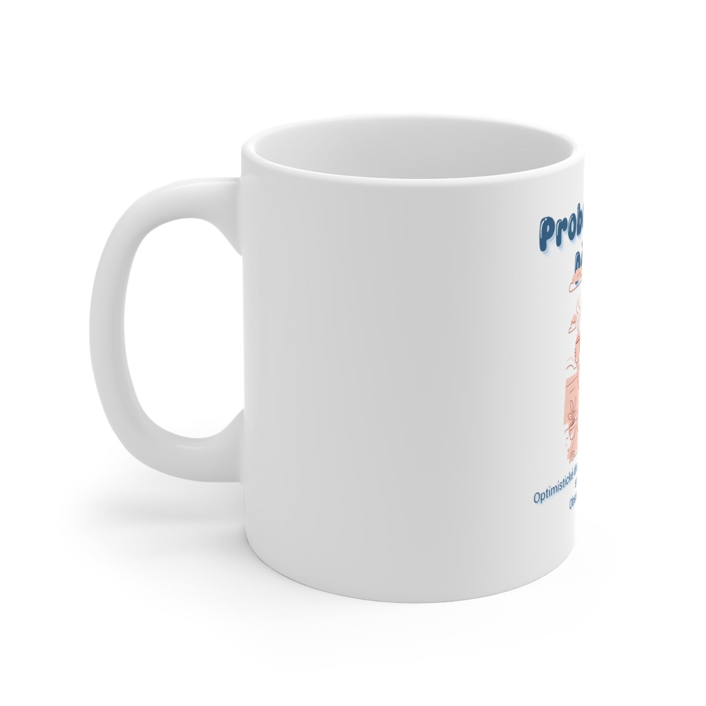 Hrnek pro instruktorku jógy - Premiéra dobrého rána instruktorky jógy: Probouzím se. Děkuju.