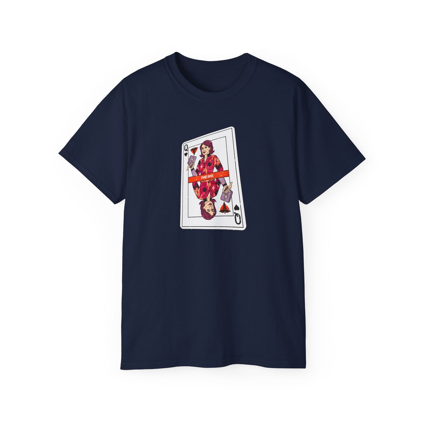 Tričko pro záchranářku - Karty na stole: Záchranářka Queen