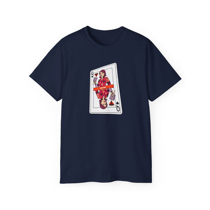 Tričko pro záchranářku - Karty na stole: Záchranářka Queen