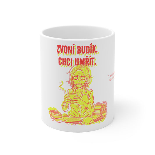 Hrneček pro mzdovou účetní - Mzdová účetní a účtenkové peklo