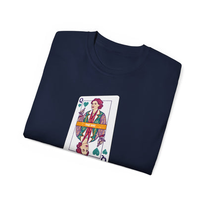 Tričko pro bioložku - Pokerová Q: Královna Bioložka Edition