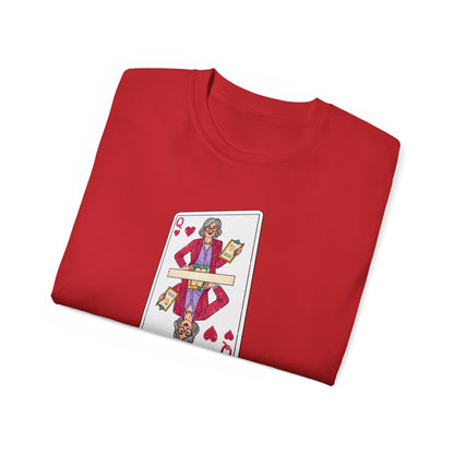 Tričko pro sociální pracovnici - Poker Queen: Sociální Pracovnice Edition