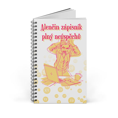 Zápisník pro marketingovou specialistku - Zápisník neúspěchů pro marketingovou specialistku