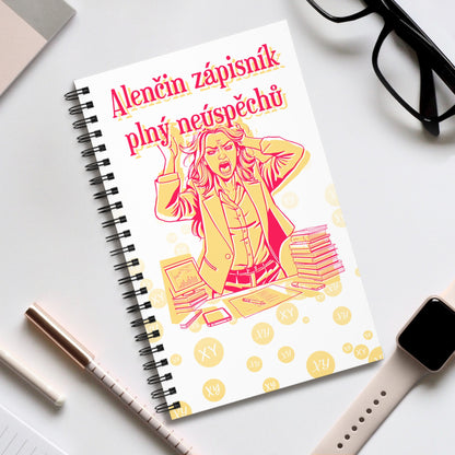 Zápisník pro reklamní specialistku - Zápisník failů pro reklamní specialistku