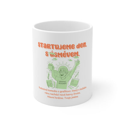 Hrneček pro grafika - Premiéra barevného úsvitu grafika