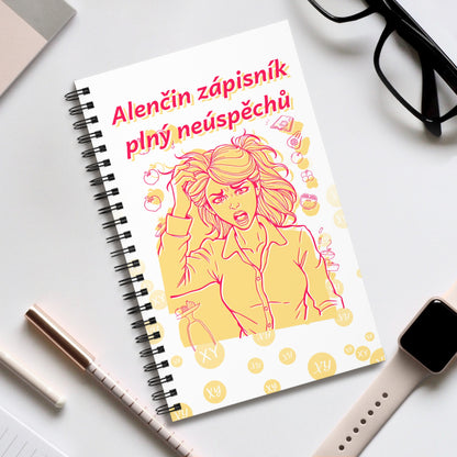 Poznámkový blok pro poradkyni výživy - Zápisník přešlapů pro poradkyni výživy