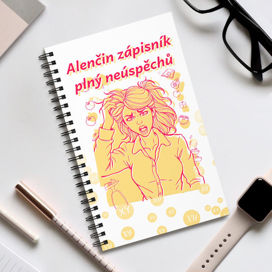 Poznámkový blok pro poradkyni výživy - Zápisník přešlapů pro poradkyni výživy