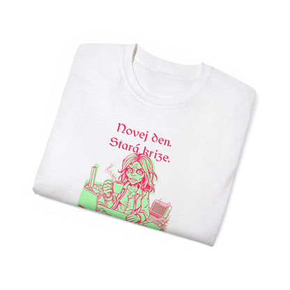 Tričko pro IT specialistku - Ranní Peklo IT Life