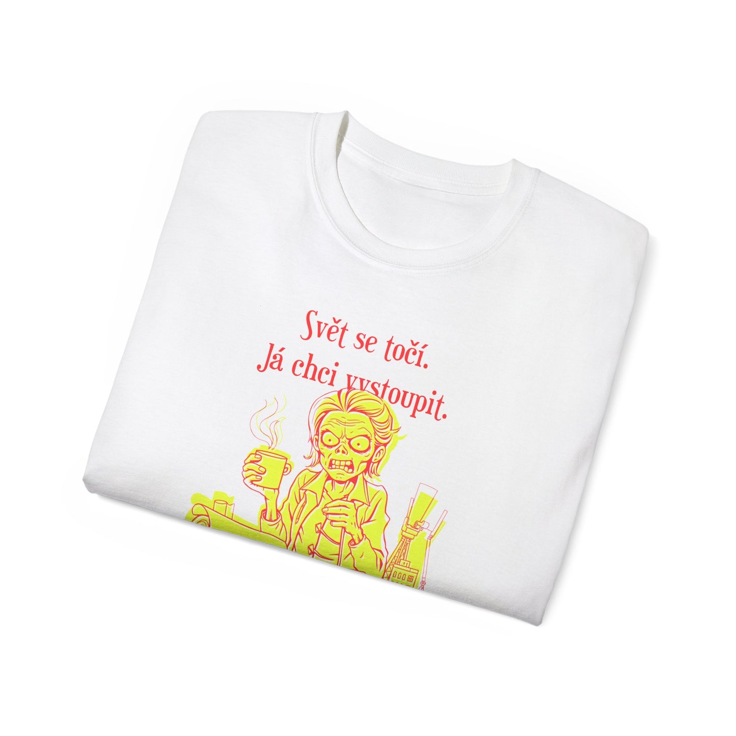 Tričko pro architektku - Budík a Ranní Hrůza