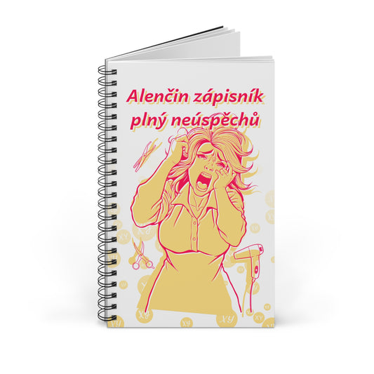 Zápisník pro kadeřnici - Zápisník neúspěchů pro kadeřnici