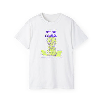 Tričko pro marketingovou specialistku - Existenciální Ráno Specialistky