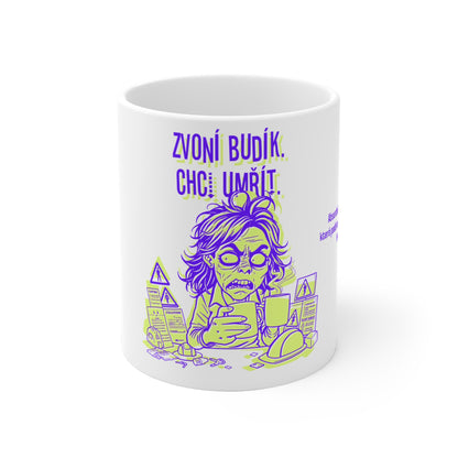 Hrneček pro specialistku BOZP - Královna Bezpečnostního Mordoru