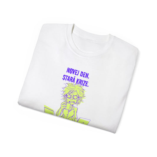 Tričko pro marketingovou specialistku - Existenciální Ráno Specialistky