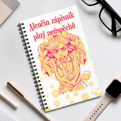 Zápisník pro zdravotní sestru - Zápisník trapasů pro zdravotní sestru