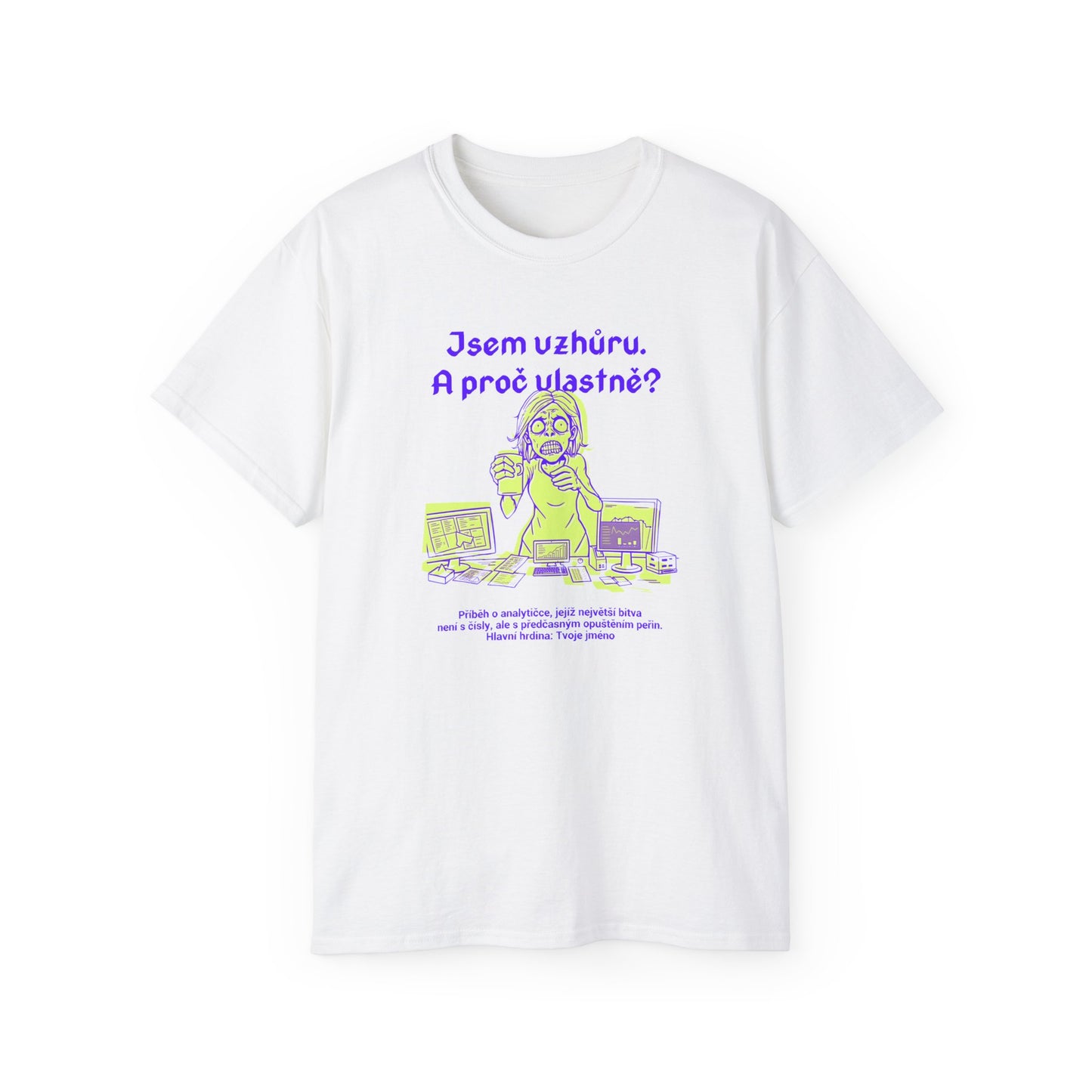 Tričko pro datovou analytičku - Ranní Bojovník Čísel: Datová Analytička