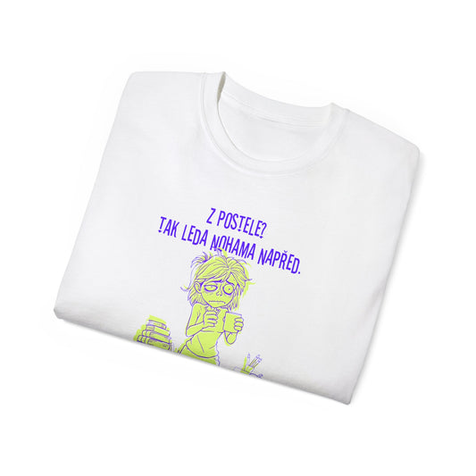 Tričko pro učitelku - Budík vs. Učitelka Showdown